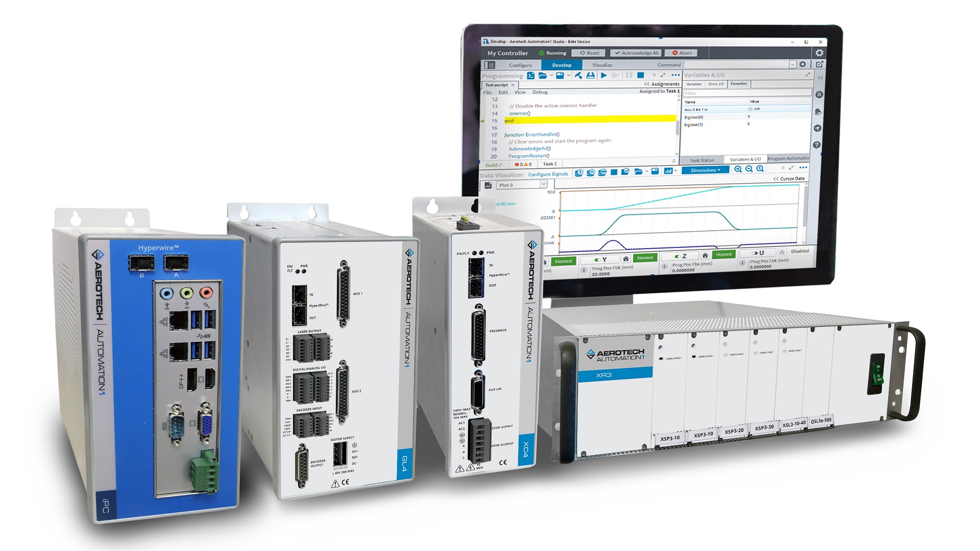 Aerotech upgrades Automation1 Controller Platform